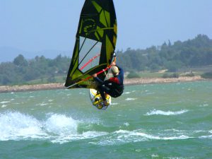 storm windsurf kitesurf session alvor lagoon lagos algarve