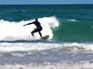 Nigerian Surfer