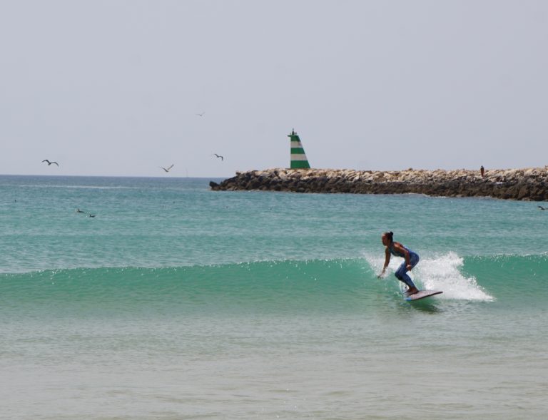 longboard surf meia praia Lagos