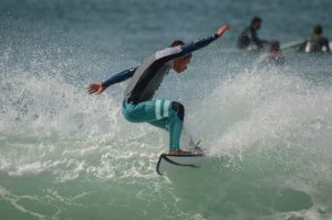 NSL No Pro surf competition at Arrifana beach