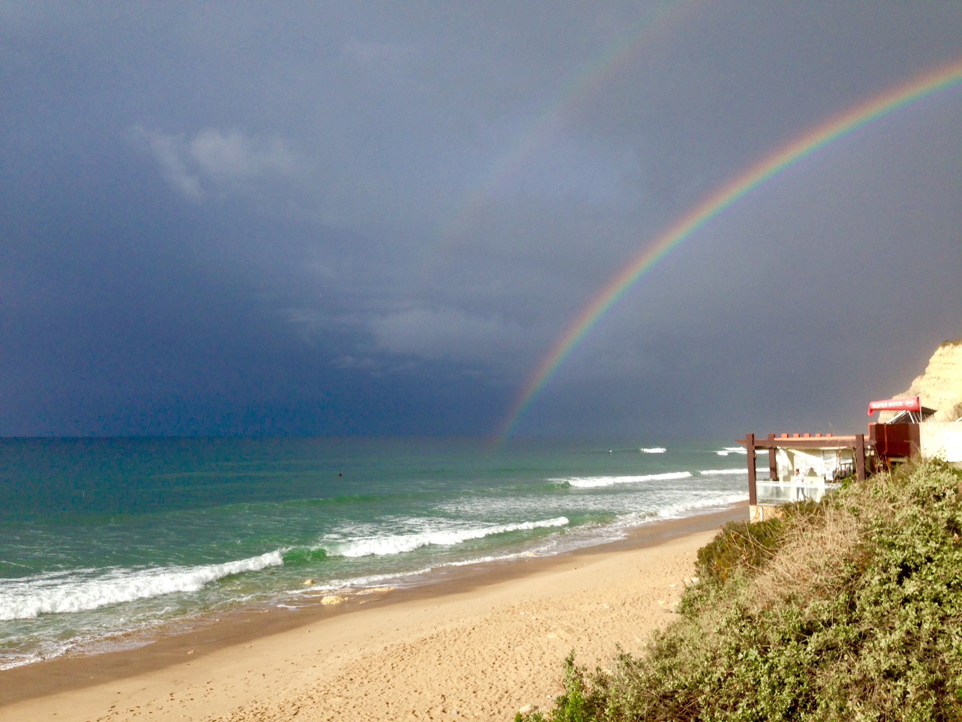 porto de mos Lagos surf rainbow