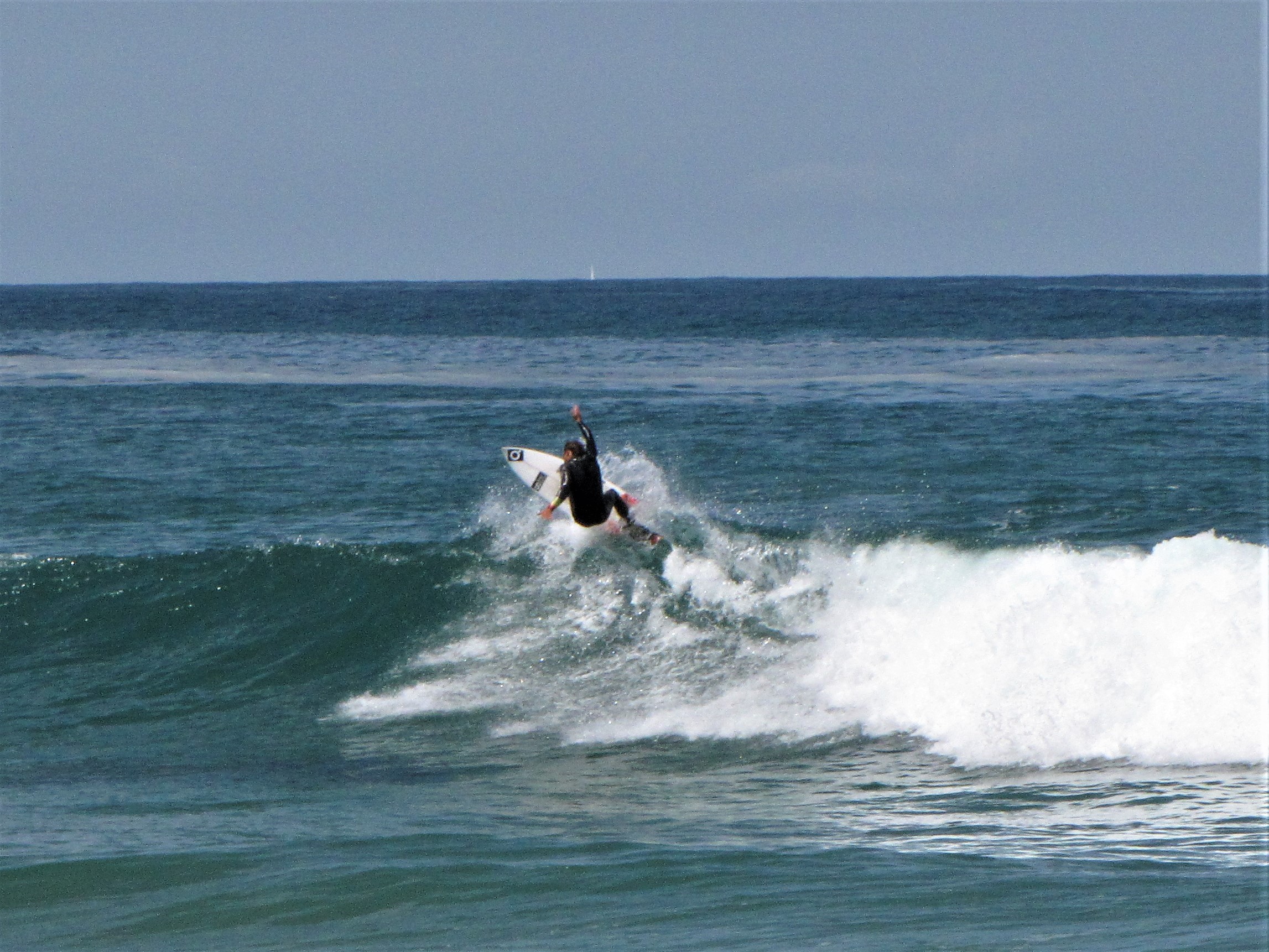Off the lip surf amado beach portugal