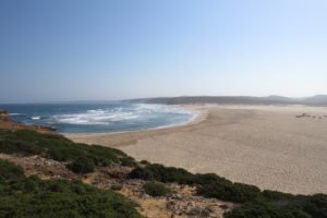bordeira beach empty