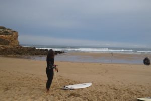 surfer bordeira beach