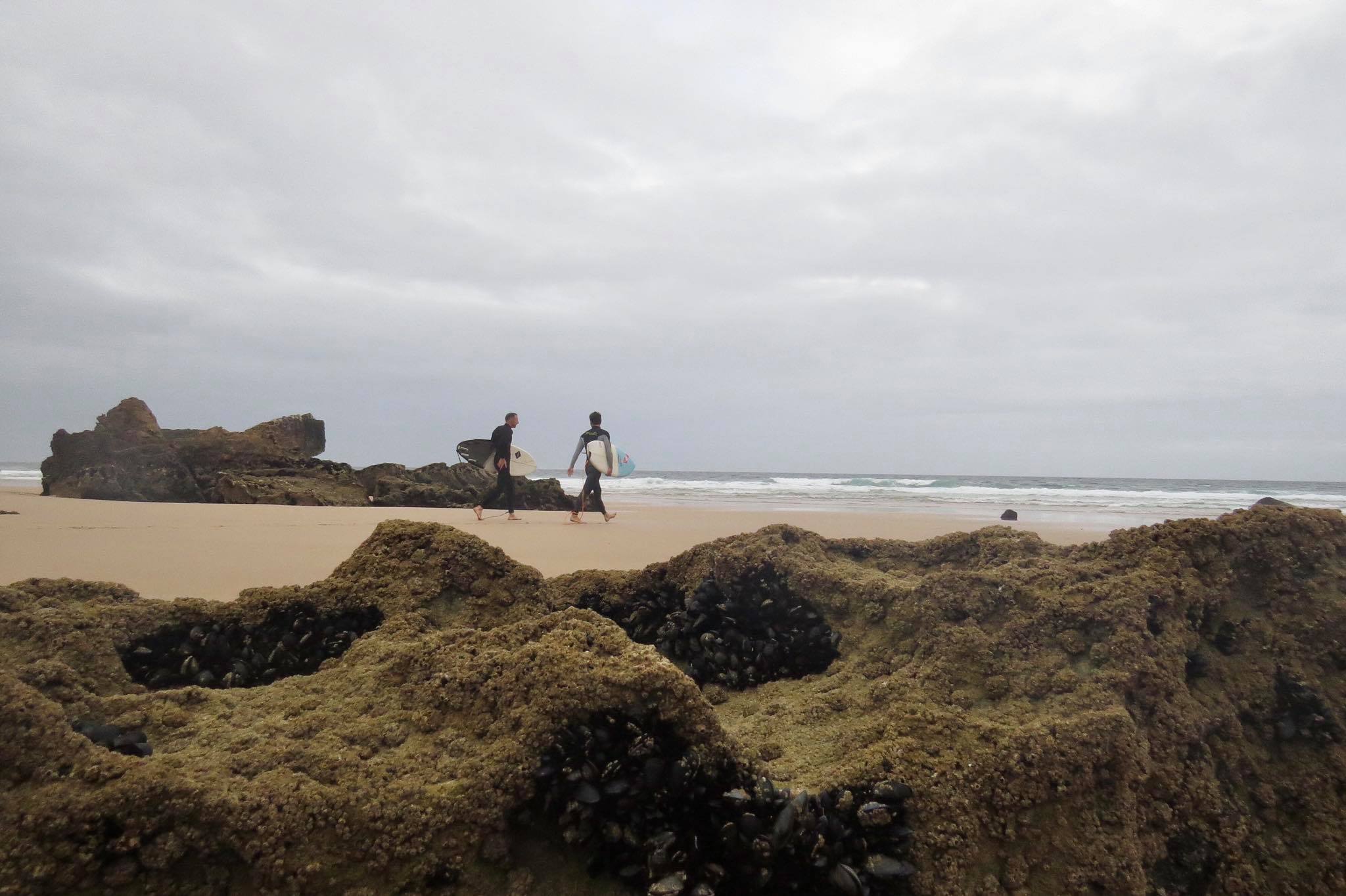 surfers and mossels tonel sagres