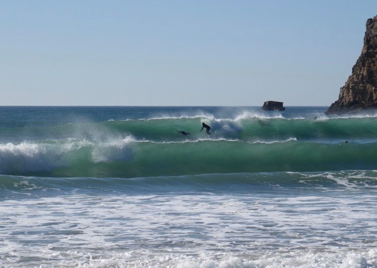 surfing algarve offshore