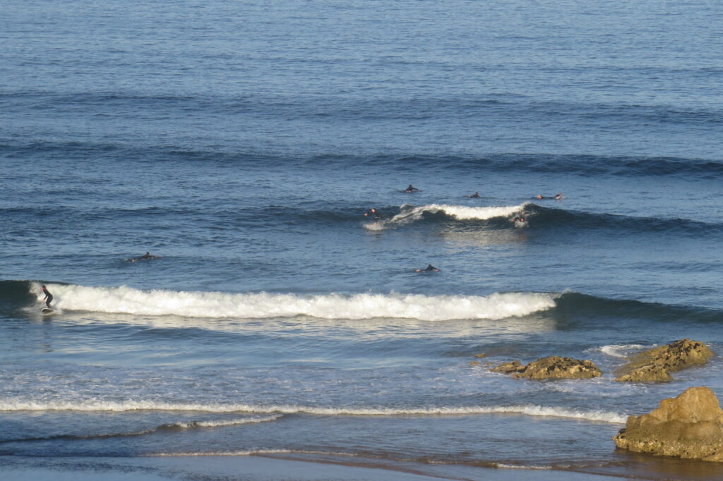 swell-lines-and-surfers-tonel-sagres-surfguide-algarve