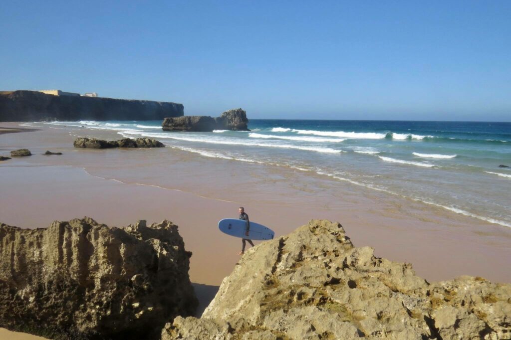 Beach-Tonel-Sagres-low-tide-surfguide-algarve