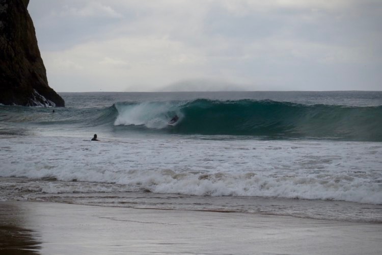 backside barrel beliche sagres algarve portugal surfing surf guide session