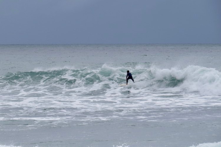 Mareta surfing with surf guide algarve