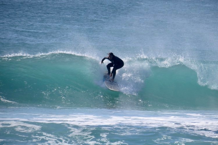 Surf Girl Barranco with Surf Guide Algarve