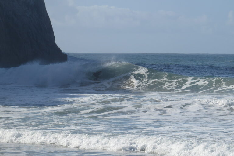 beliche surfing barrel surf guide algarve Matthias