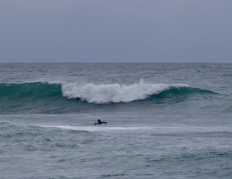 luz surfing paddle out only ones out surf guide algarve