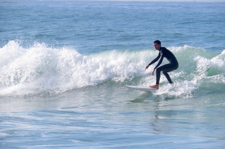 amado surfing with surf guide algarve