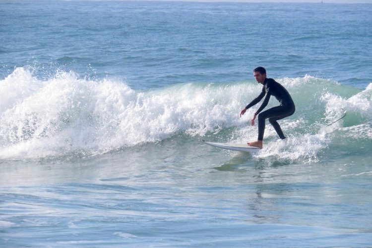 amado surfing with surf guide algarve