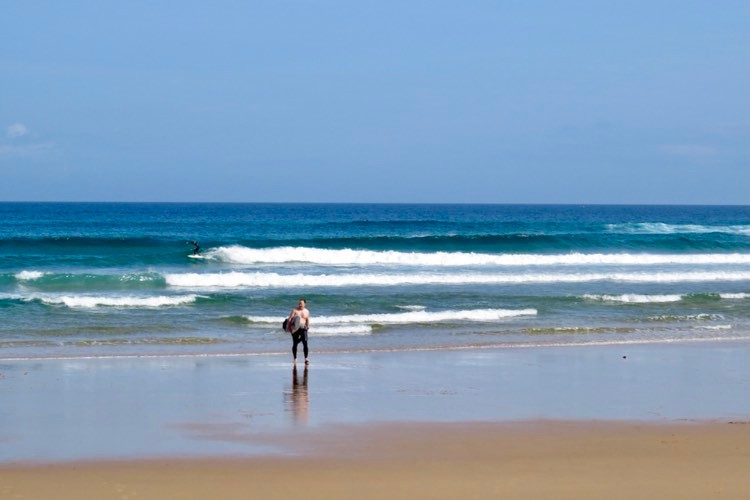 bordeira surfing surf guide algarve blue ocean