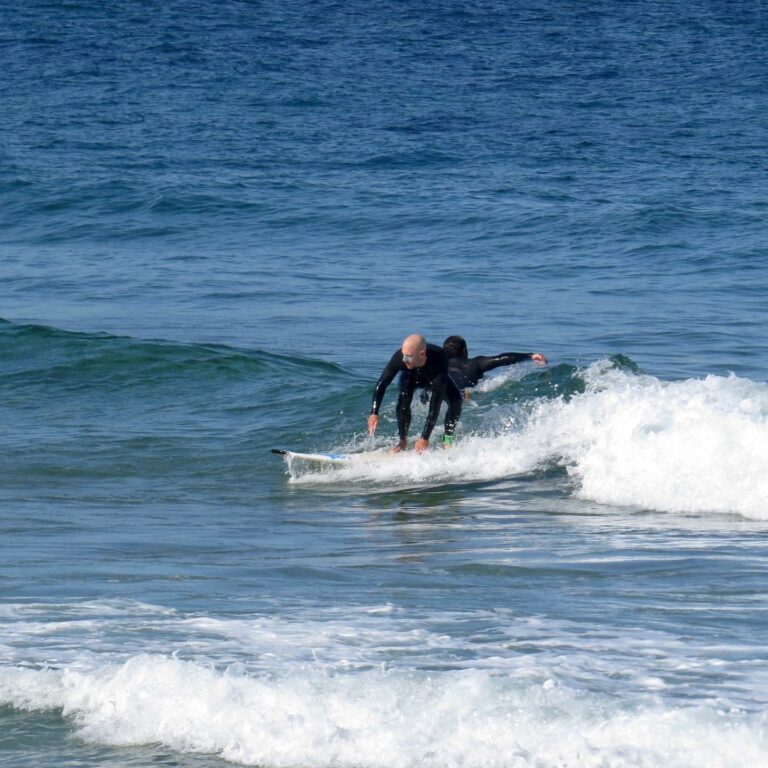 malibu surfing intermediate surfing with surf guide algarve