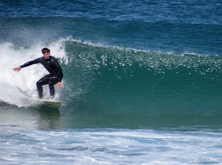 surf guide algarve left west coast surfing