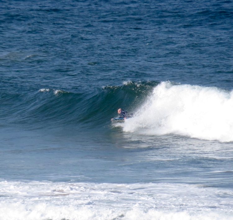 tonel boogie board with surf guide algarve