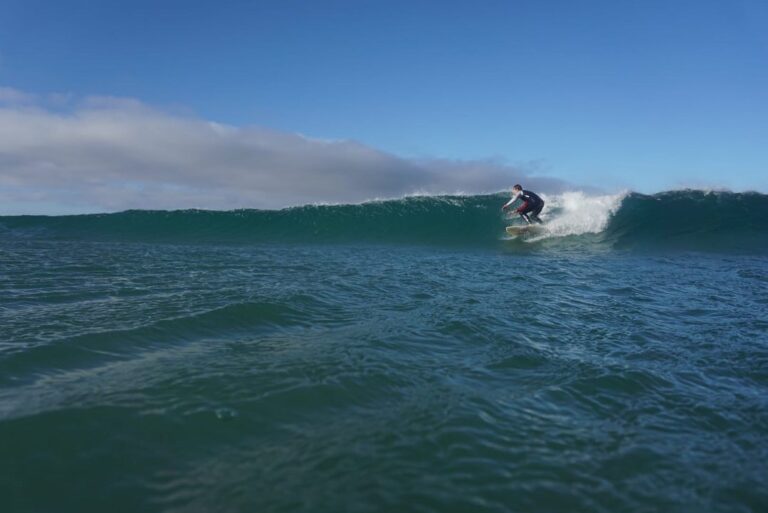 Surf Guide Algarve guest surfing surf picture by Massimo