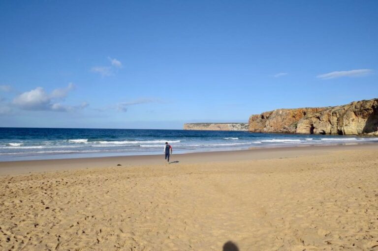 beliche surfing only one on the beach surf guide algarve