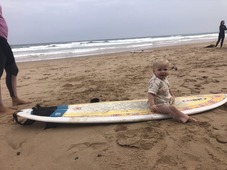 baby surfer surf guide algarve