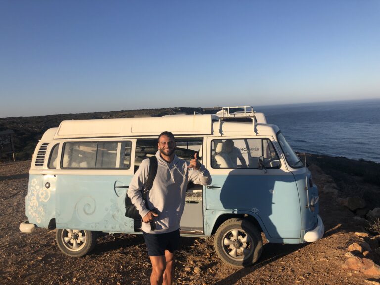 combi surf van surf guide algarve