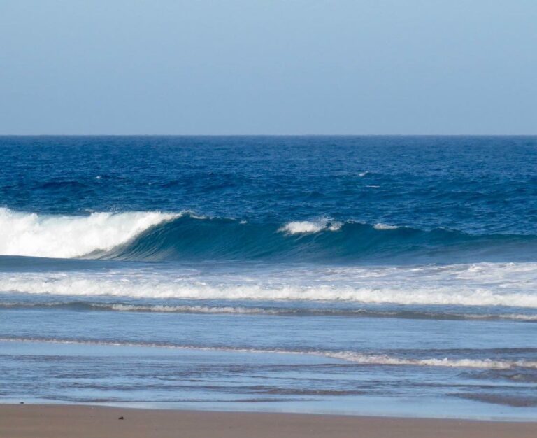 empty summer waves amado surf guide algarve