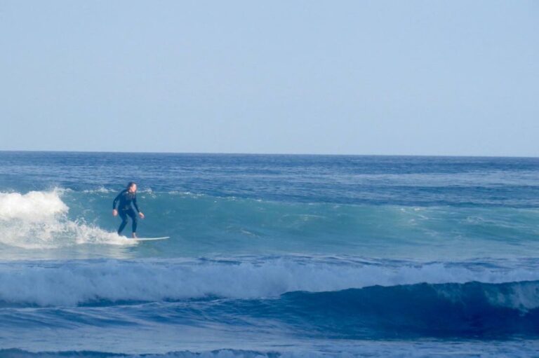 do the right thing, go left. cordoama surfing with surf guide algarve