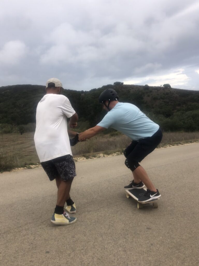 surfskate session surf guide algarve