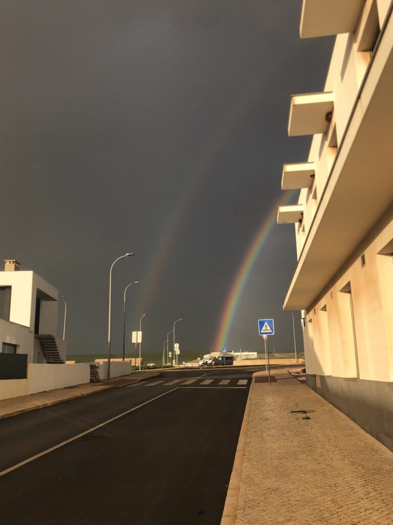 rainbow vila do bispo surf guide algarve