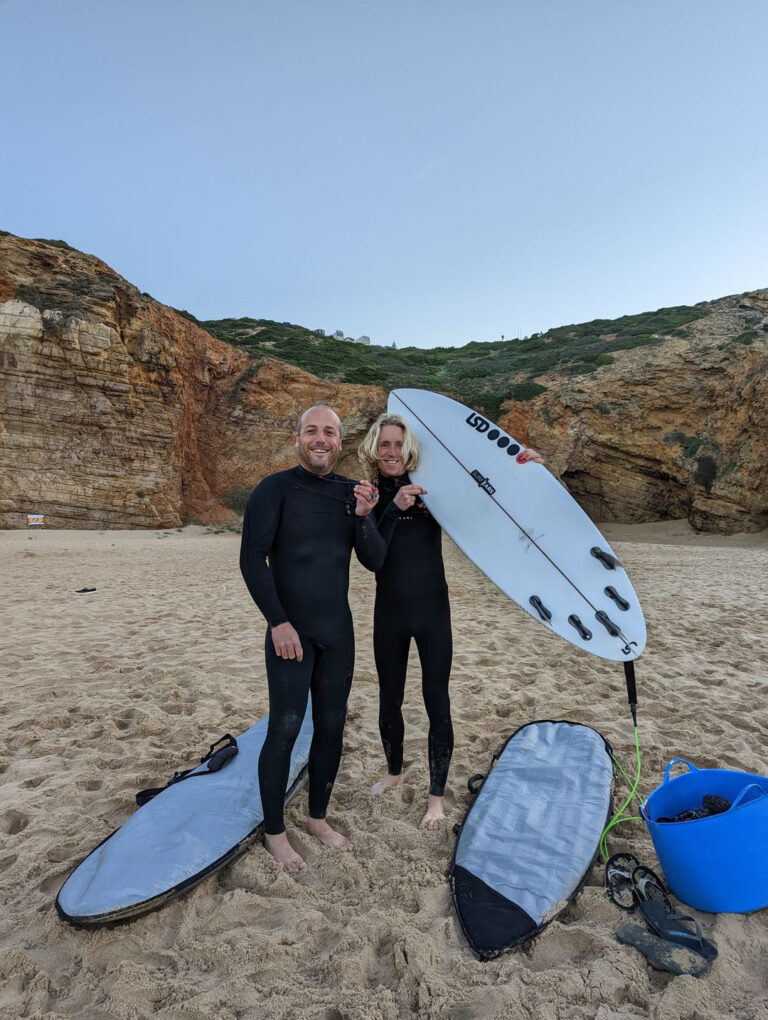 surfers ears ambassador surf guide algarve