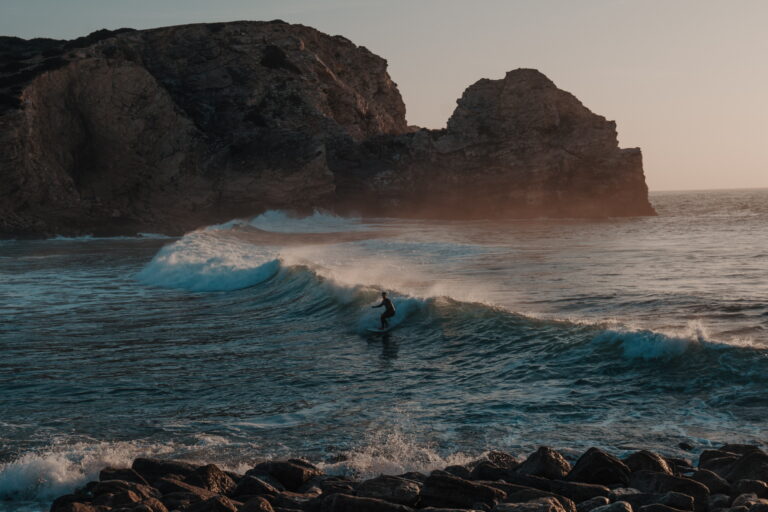 surfing barranco gold sessions surf guide algarve