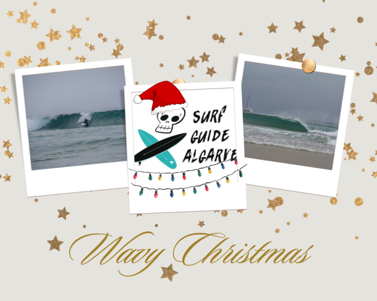 christmas greeting surf guide algarve
