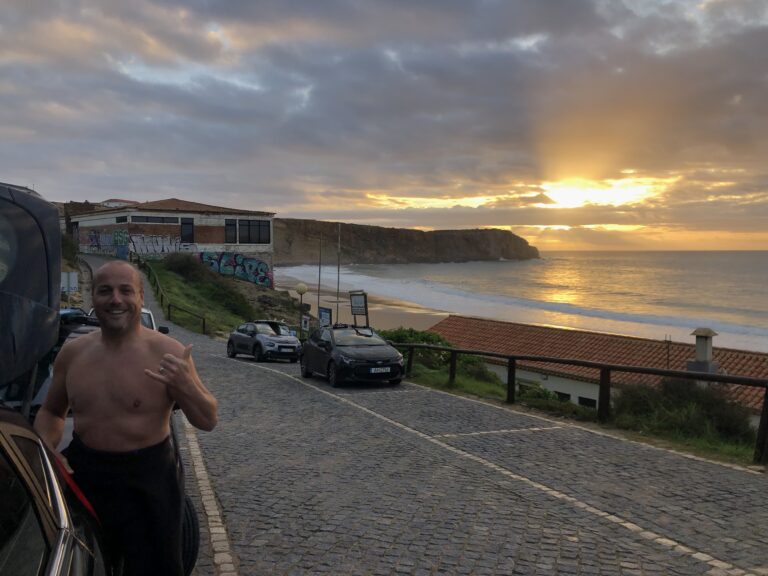 dawm patrol Surfing Sagres with Surf Guide Algarve