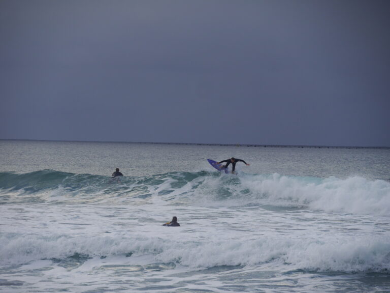 Good turn single fin zavial surf guide algarve