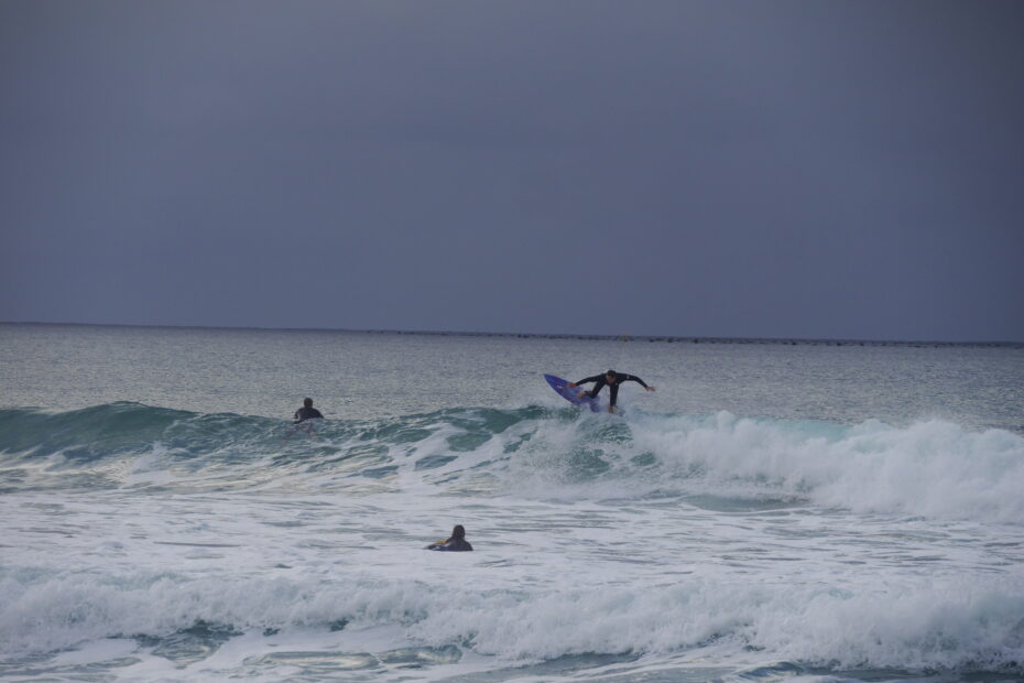 Good turn single fin zavial surf guide algarve