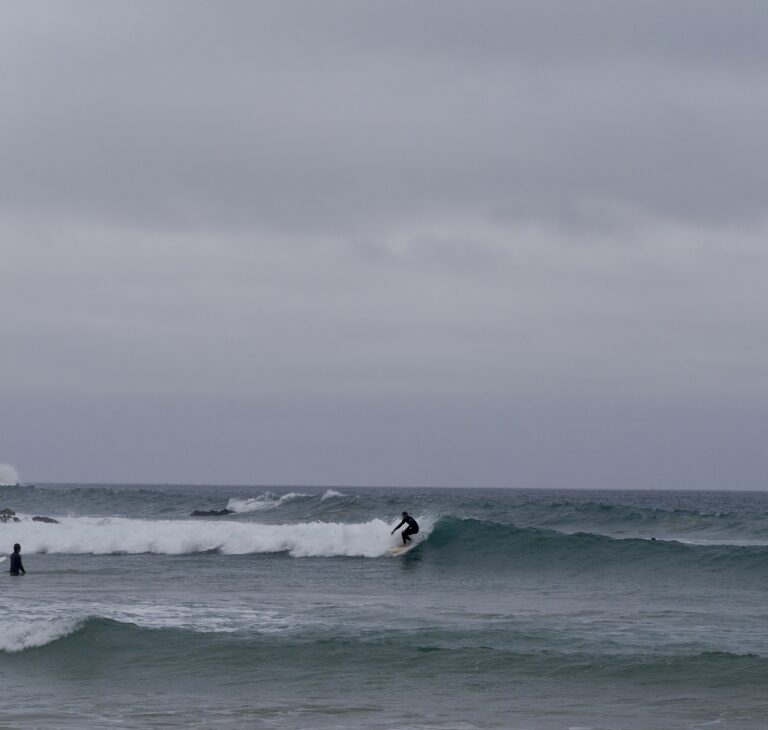 Ingrina surfing with surf guide algarve