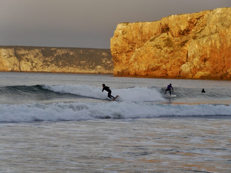 beliche golden hour surf guide algarve