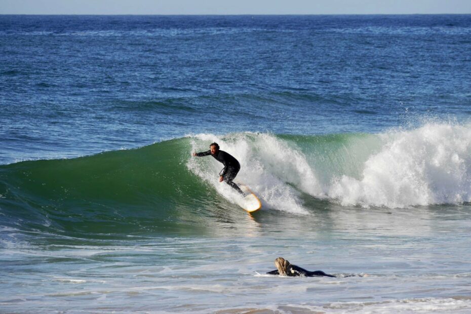cabanas surfing picture of the day surf guide algarve