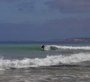 cabanas velhas surfing clean small waves surf guide algarve