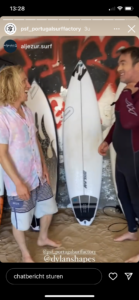 dylan surfboard shaper and surf guide algarve
