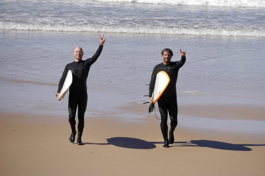 stoked surf guide algarve guests