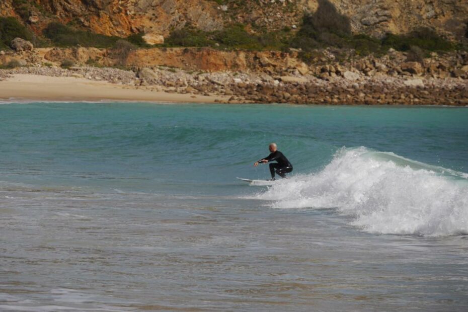 cabanas velhas afternoon session surf guide algarve