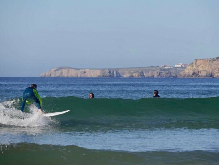 clean small waves surf guide algarve kids at zavial