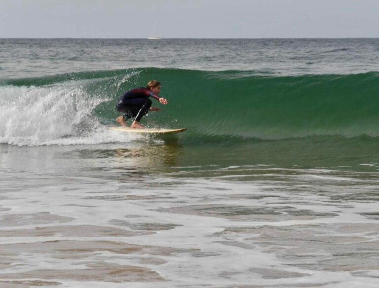 clean waves kids surfing surf guide algarve