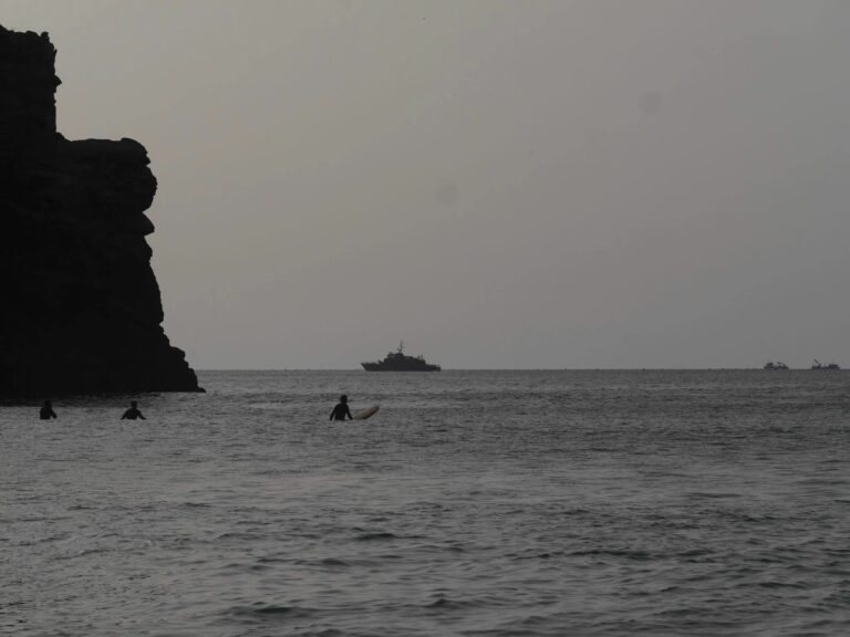 coastguard boat barranco surf guide algarve