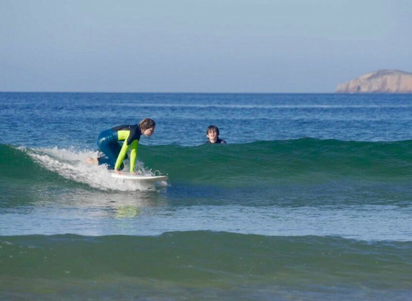 dutch surf kids zavial clean waves surf guide algarve