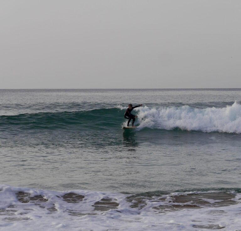 first wave of the day surf guide algarve kid barranco