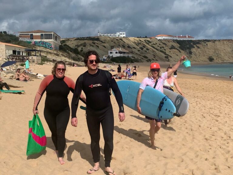 surf guide algarve family surf guide time